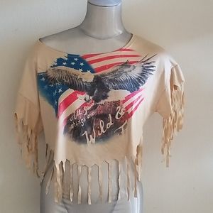 Fringed Crop Top